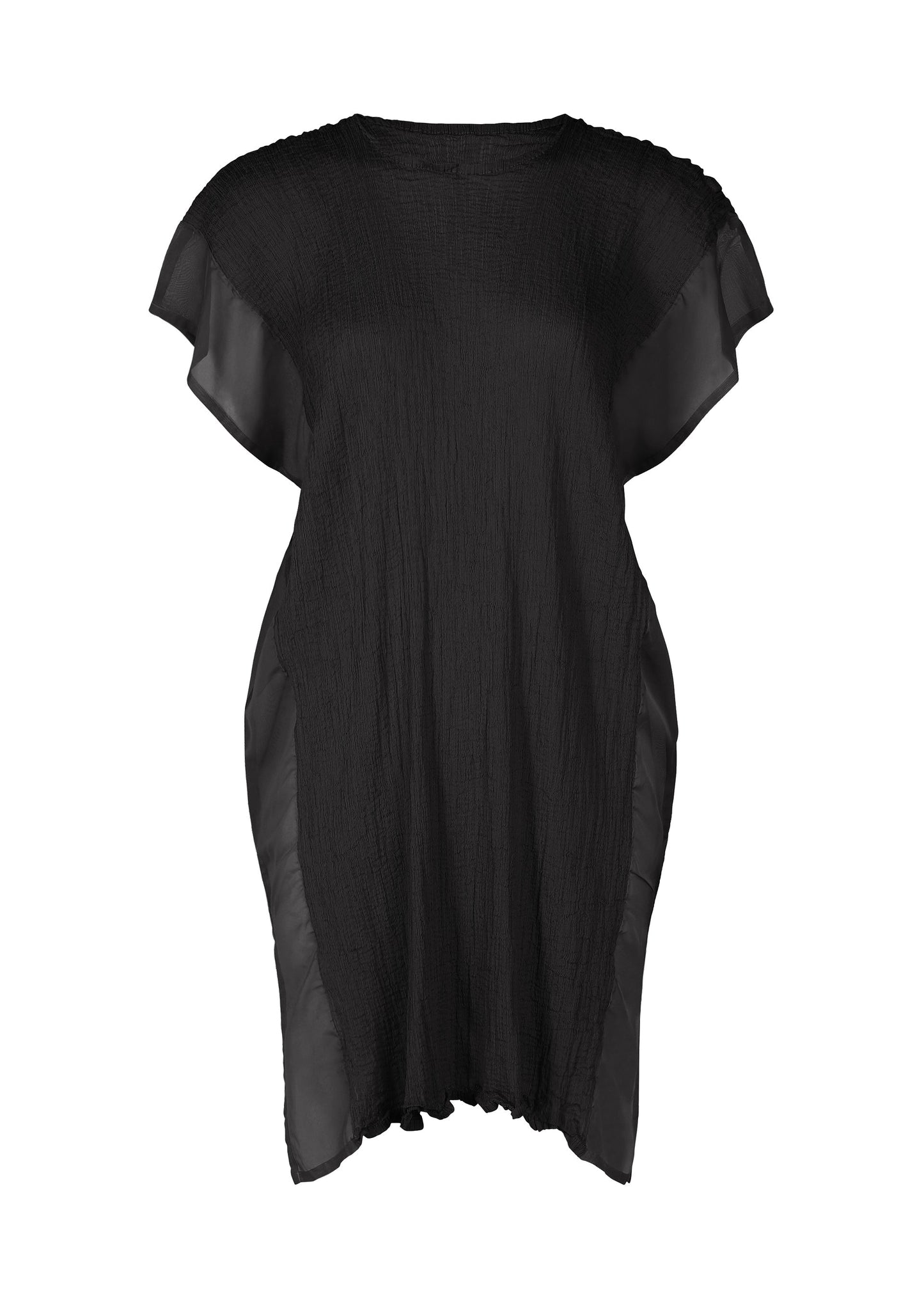 SHEER SEE-THROUGH CREPE