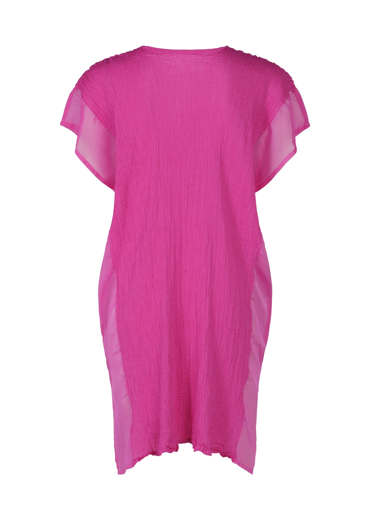 SHEER SEE-THROUGH CREPE