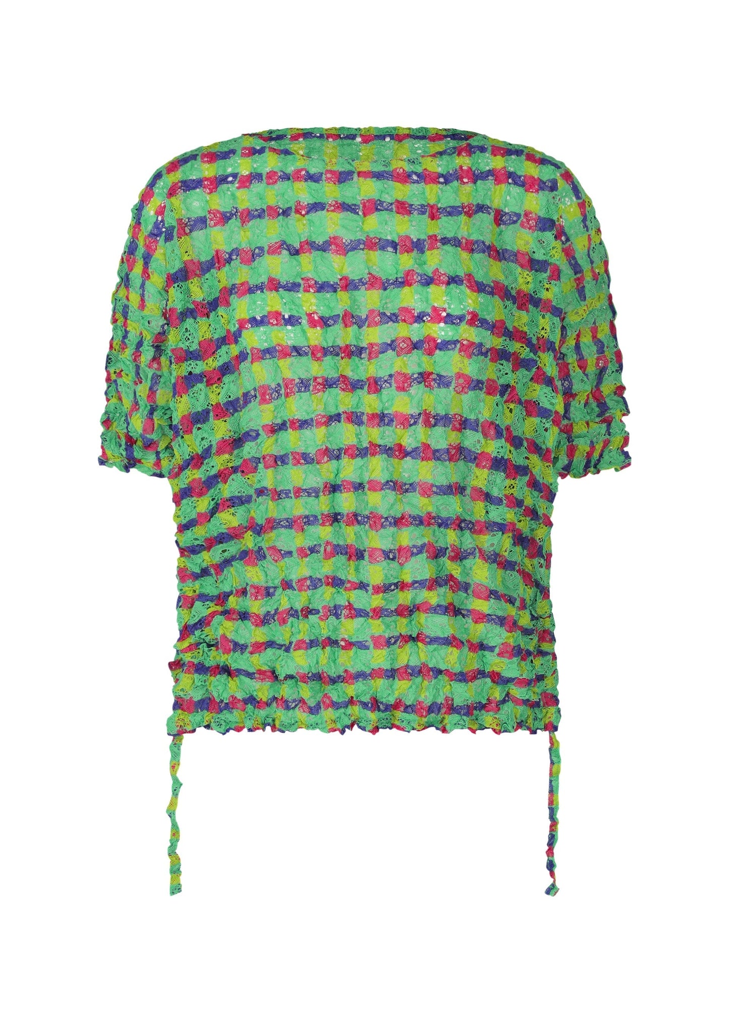 DRAWING CHECK LACE MERINGUE