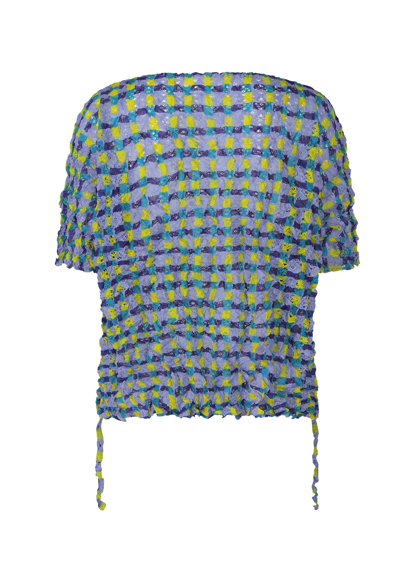 DRAWING CHECK LACE MERINGUE