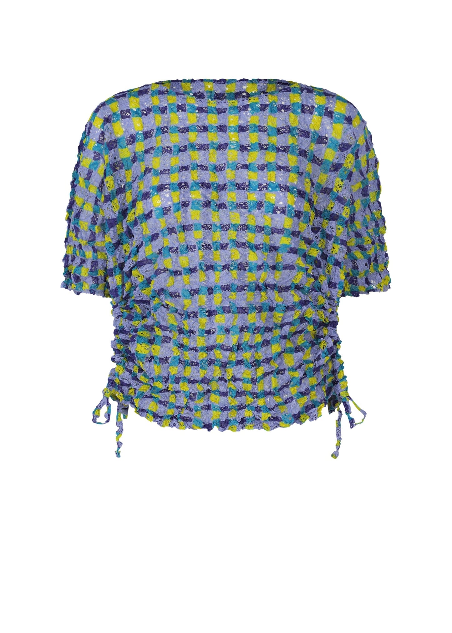 DRAWING CHECK LACE MERINGUE