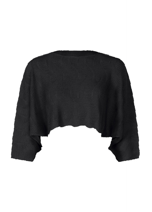 WAVE KNIT STRETCH PLEATS