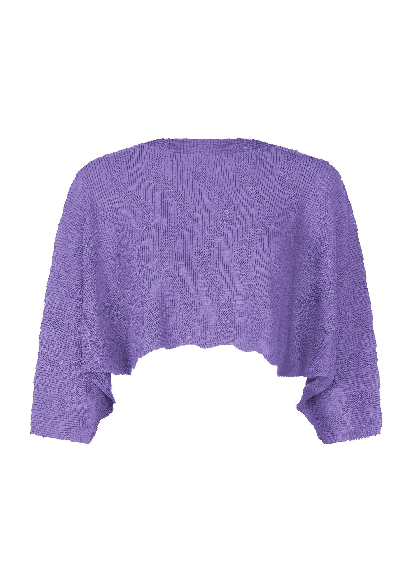 WAVE KNIT STRETCH PLEATS