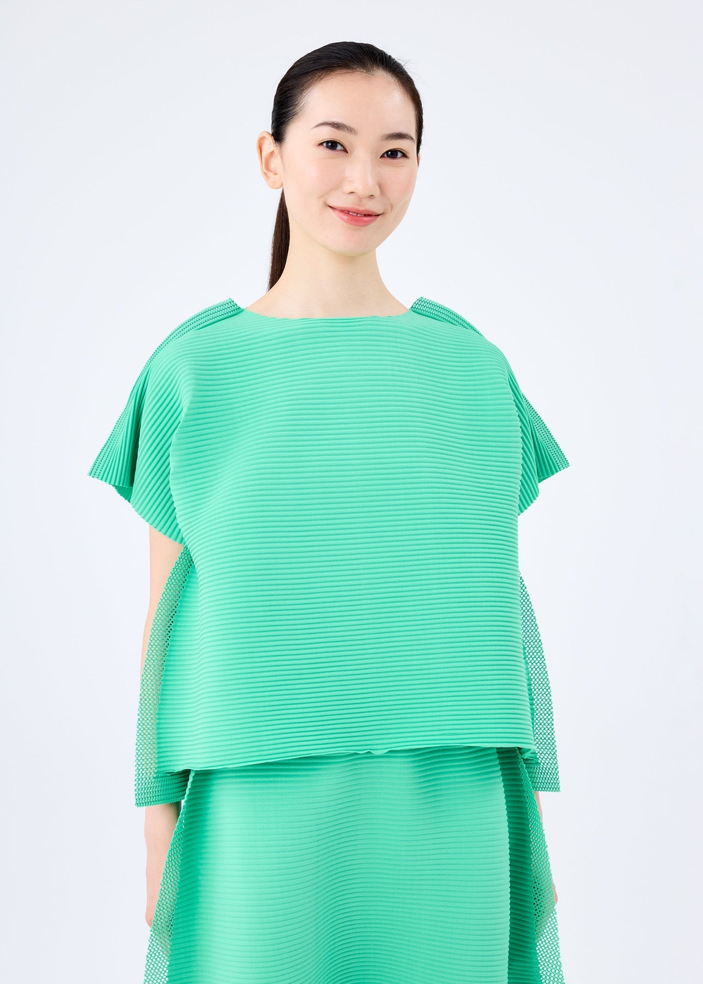 FRAME MESH PLEATS
