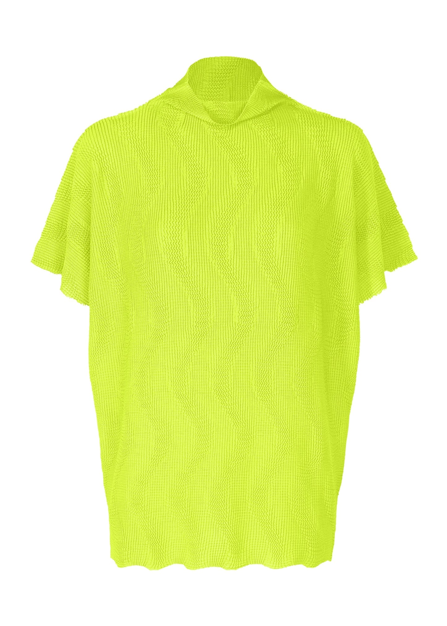 WAVE KNIT STRETCH PLEATS