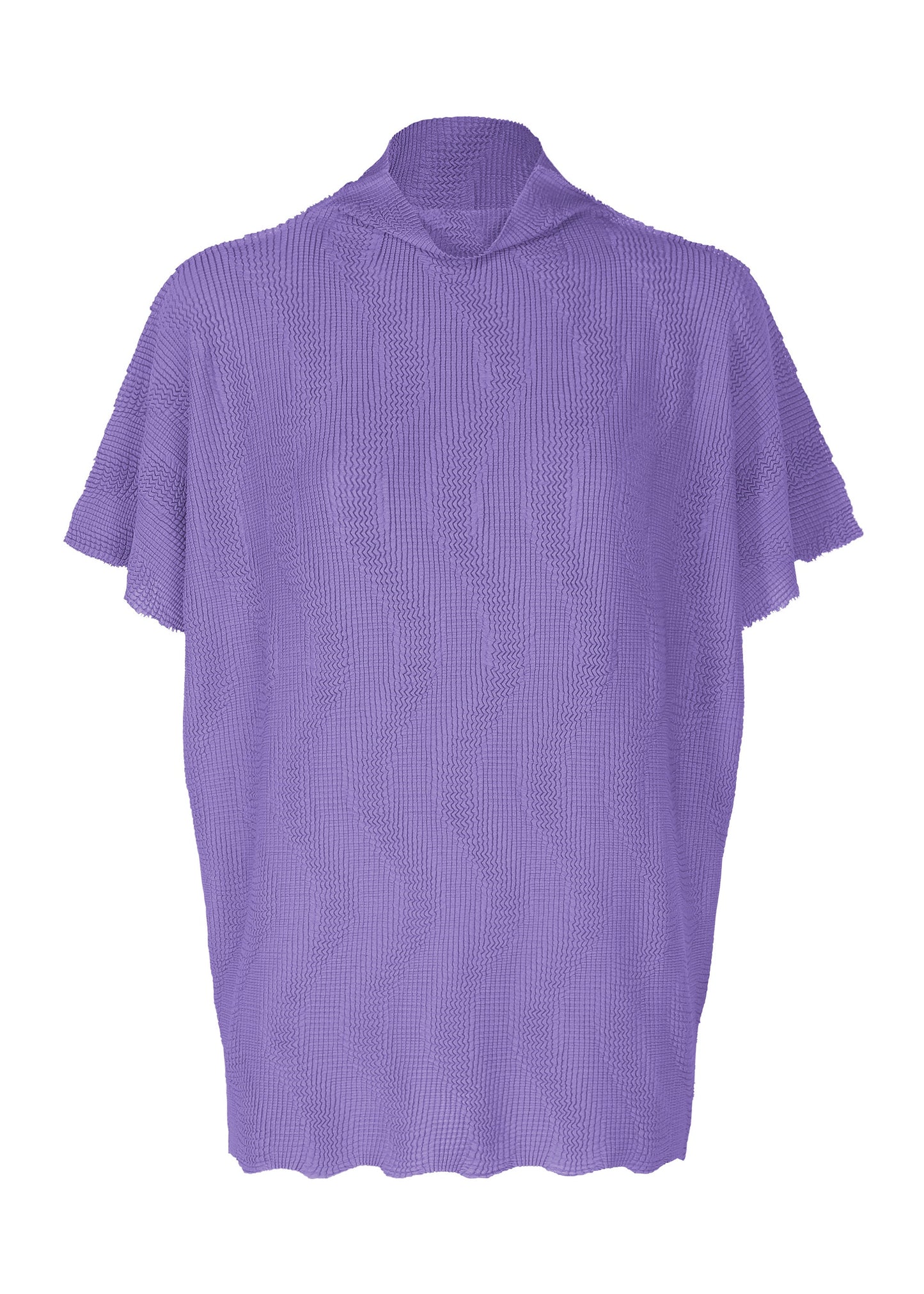 WAVE KNIT STRETCH PLEATS