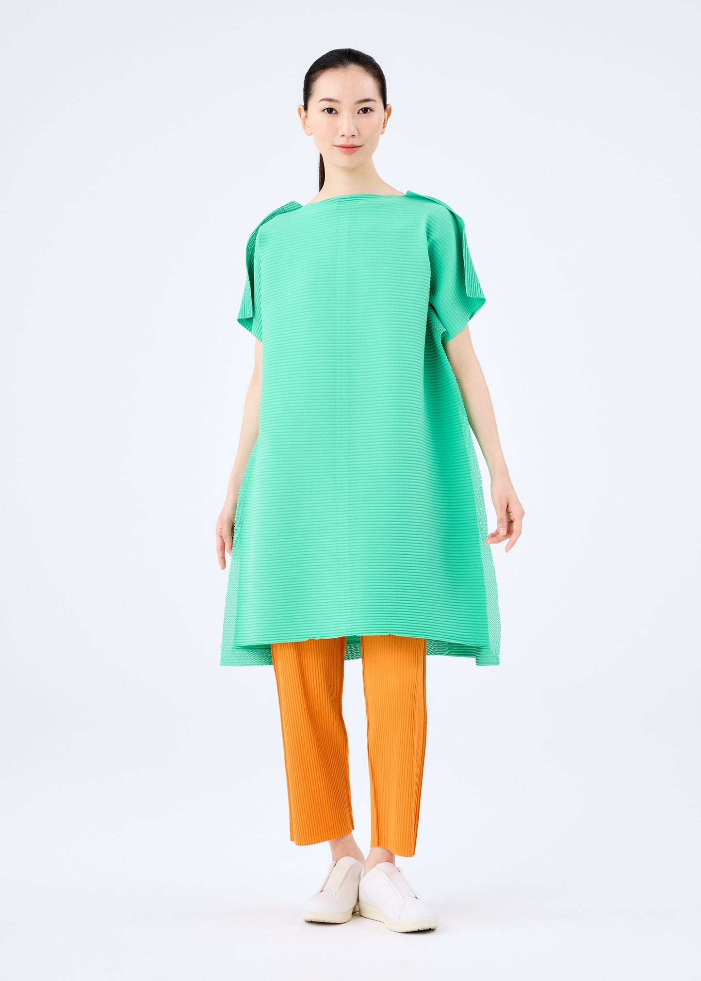 FRAME MESH PLEATS
