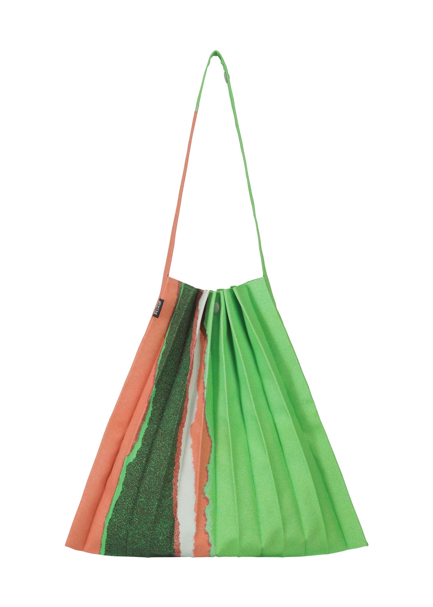 GRAINY COLORS PLEATS BAG