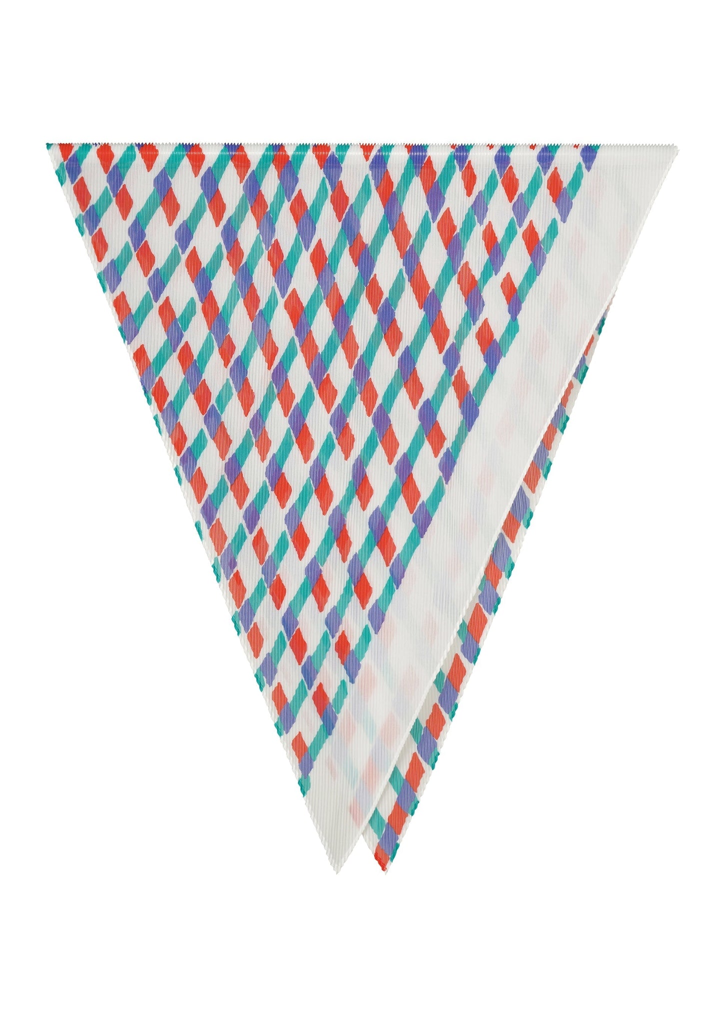 DRAWING CHECK PLEATS STOLE