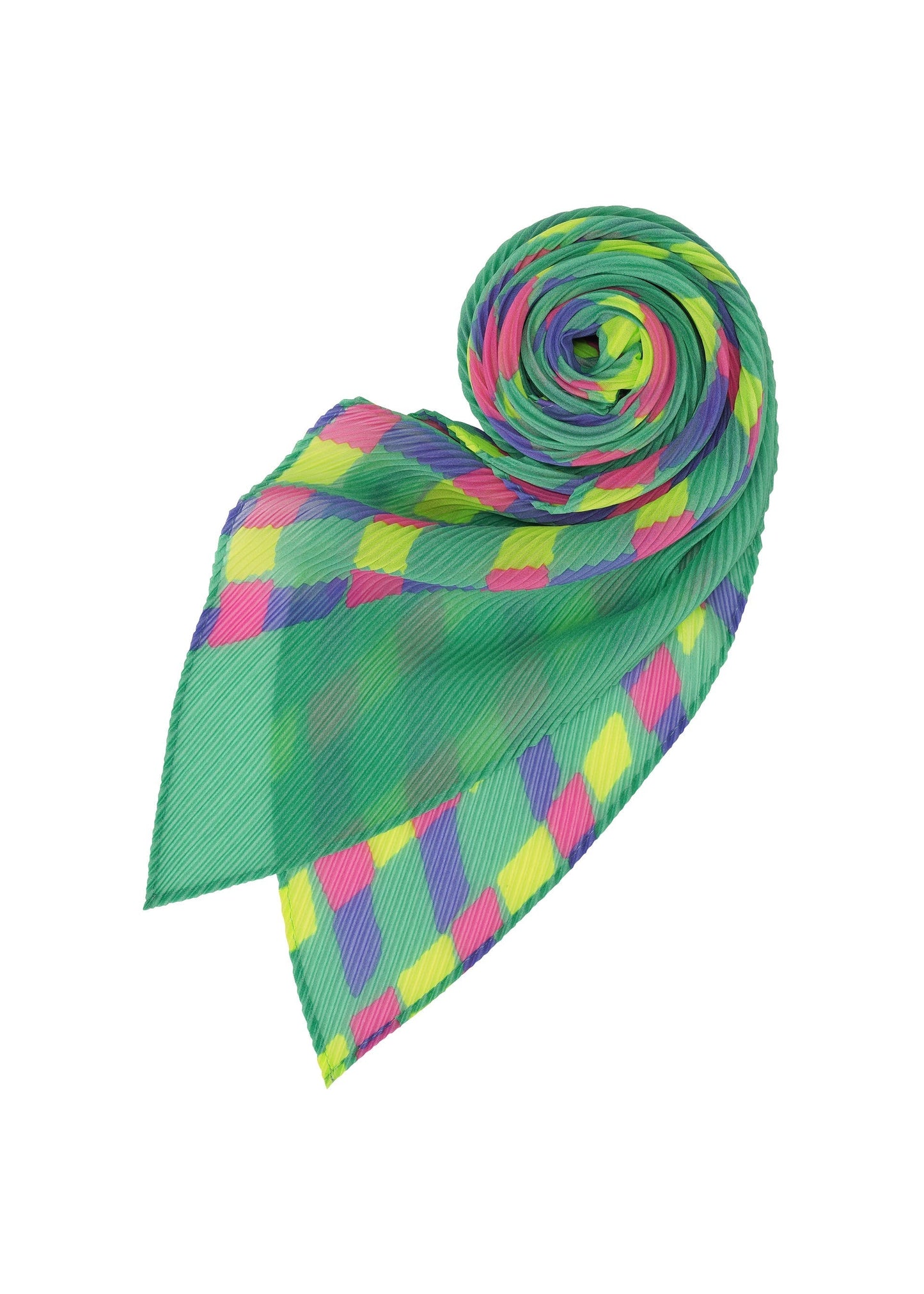 DRAWING CHECK PLEATS STOLE