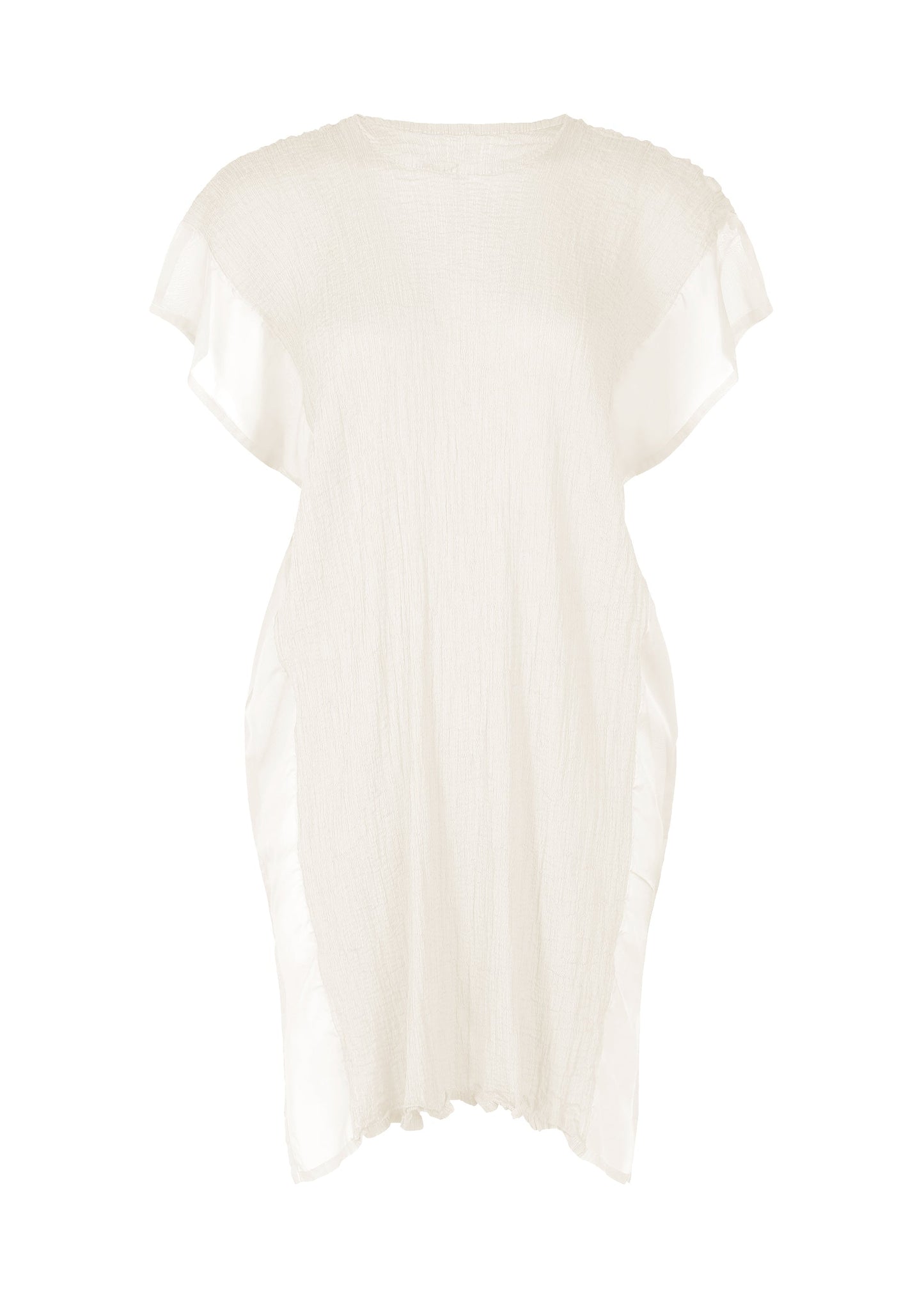 SHEER SEE-THROUGH CREPE