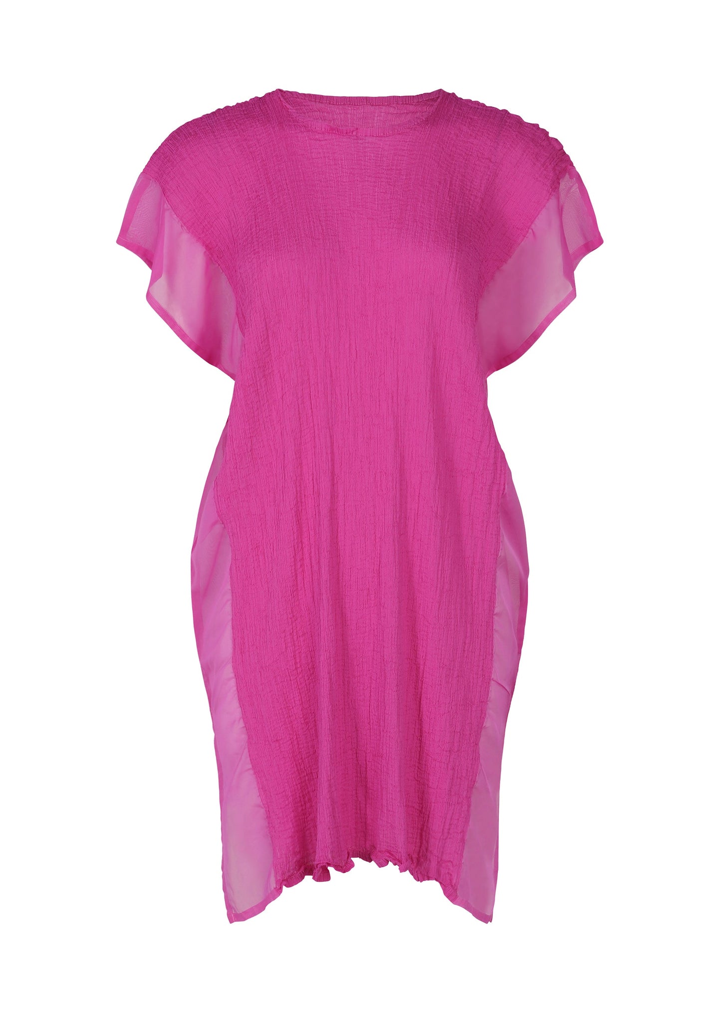 SHEER SEE-THROUGH CREPE