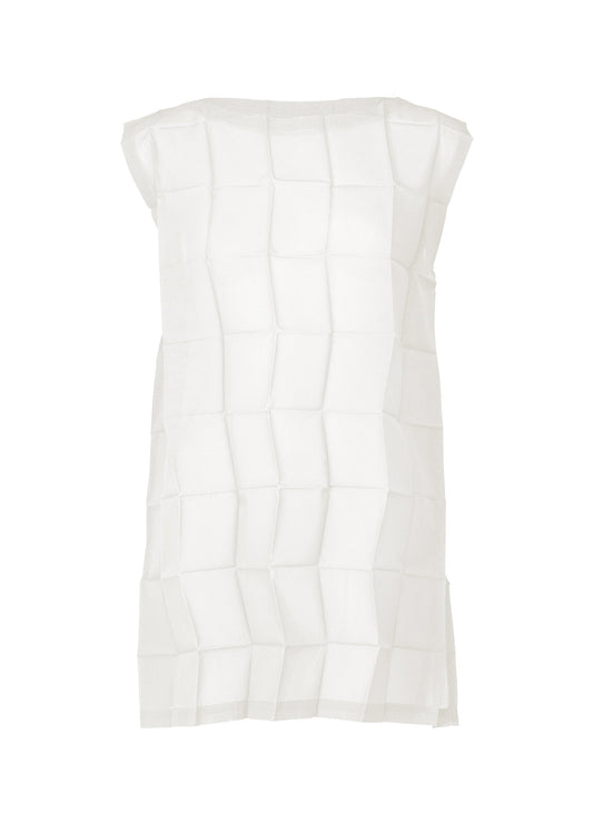 DICE PLEATS SHIRT