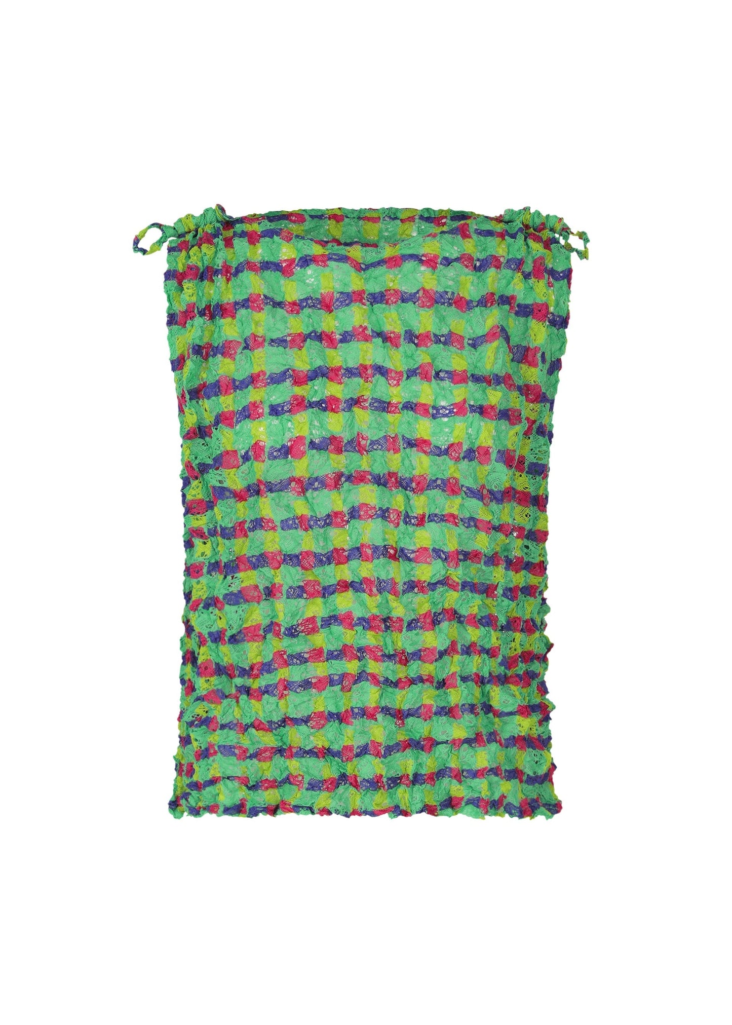 DRAWING CHECK LACE MERINGUE