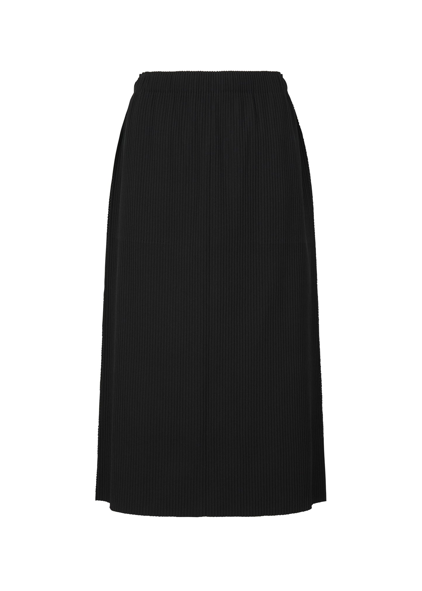 FINE KNIT PLEATS BLACK