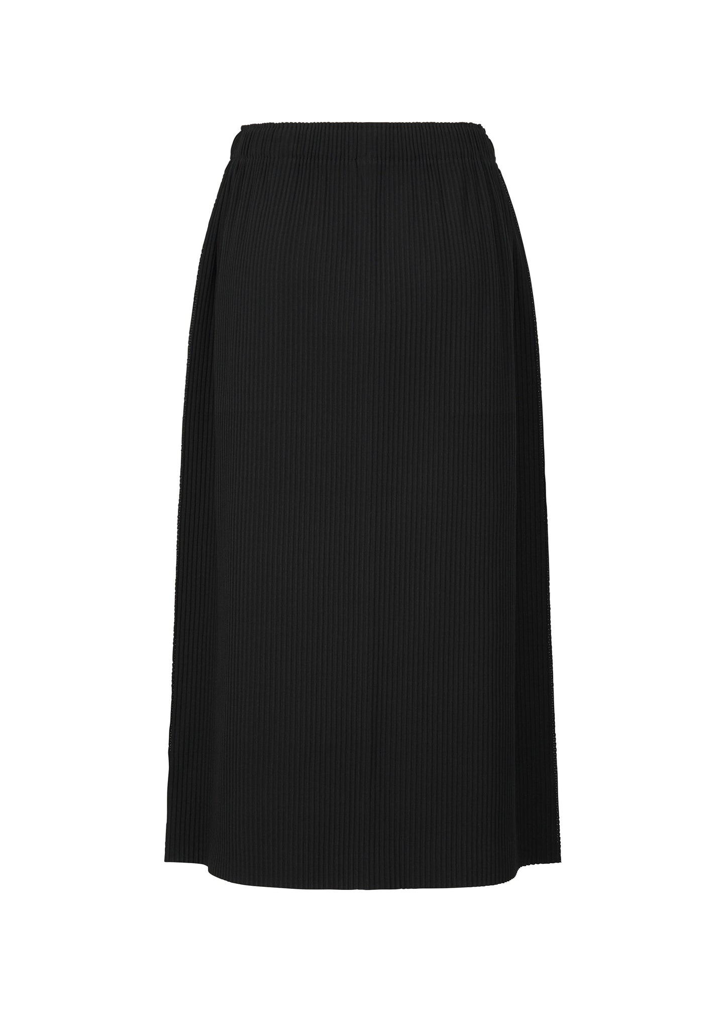 FINE KNIT PLEATS BLACK