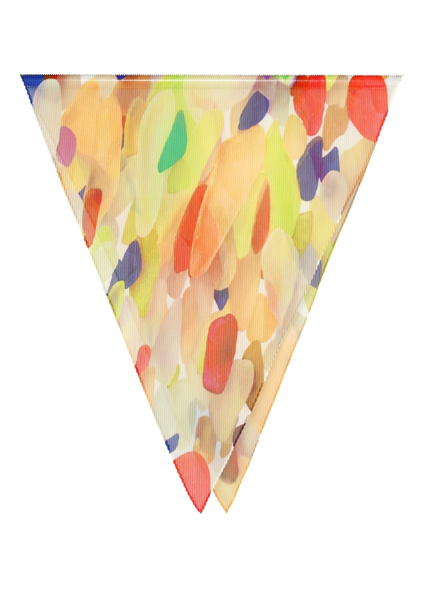 SEA GLASS PLEATS STOLE