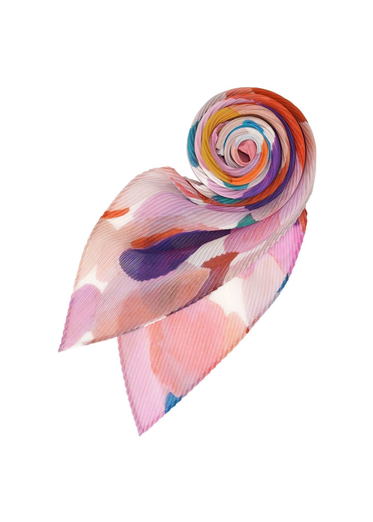 SEA GLASS PLEATS STOLE