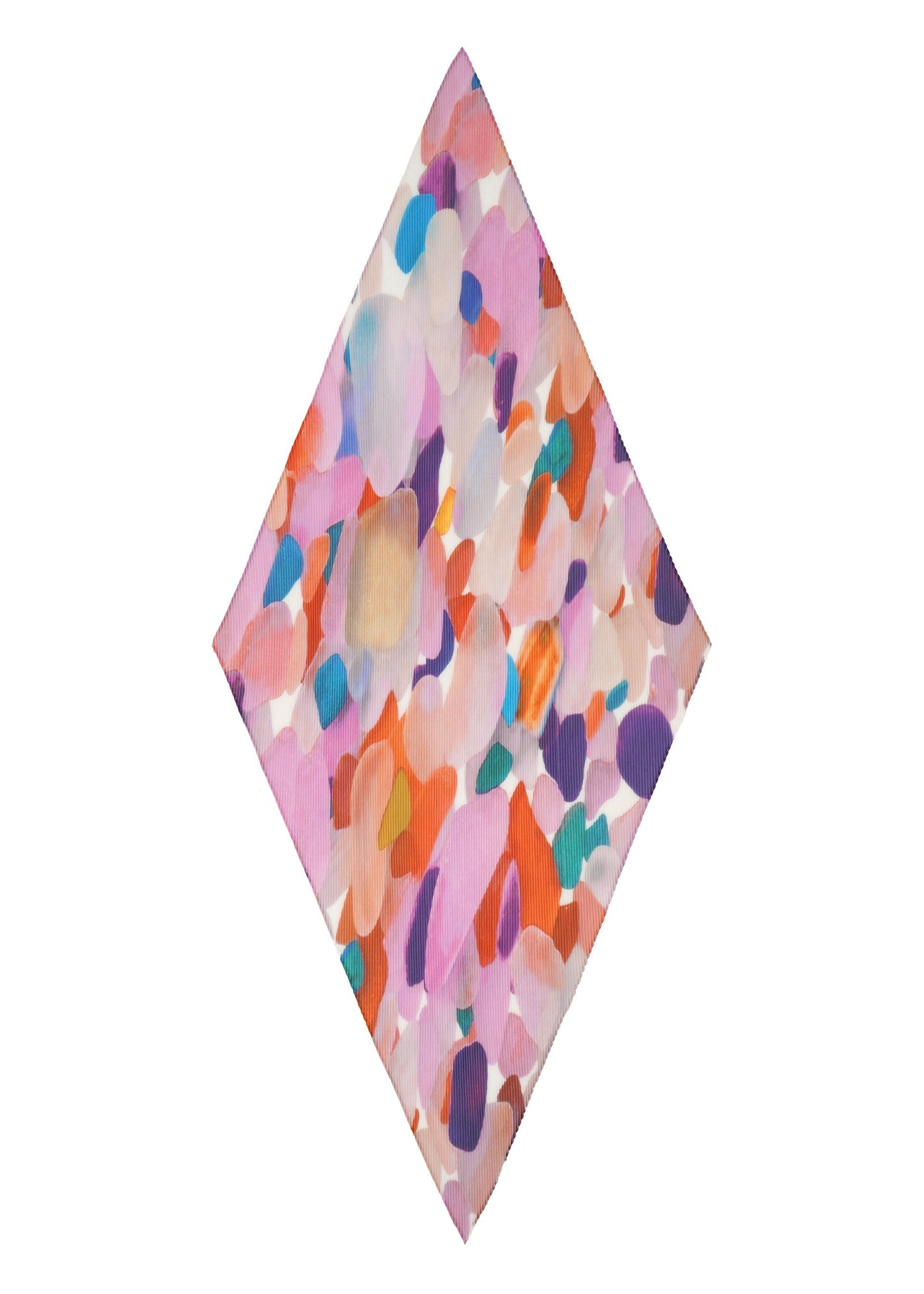 SEA GLASS PLEATS STOLE