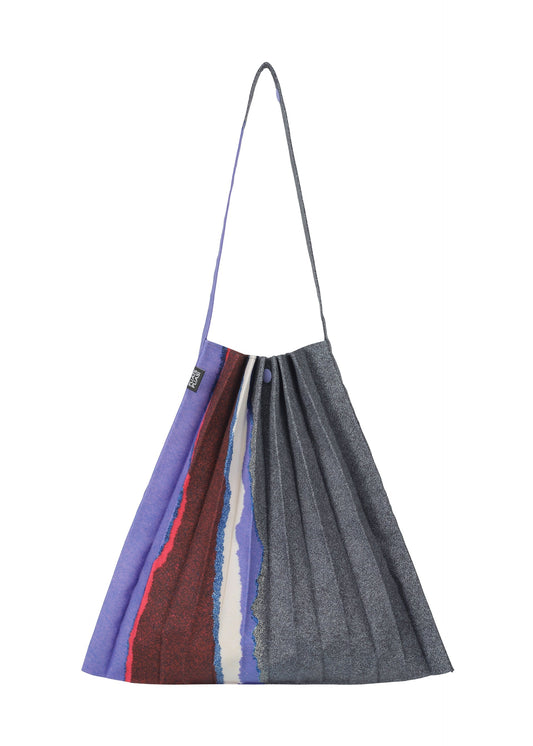 GRAINY COLORS PLEATS BAG